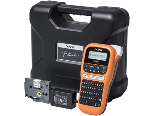 Rotuladora Industrial Portátil Brother PT-E110VP con maletín y cinta