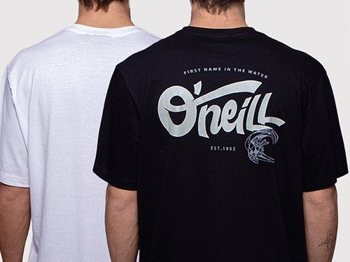 Pack de 2 remeras Sun importadas ONeill hombre NEGRO/BLANCO