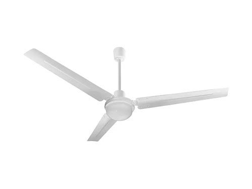 Ventilador de Techo Industrial Liliana Blanco 3 Palas Metal 140cm Led