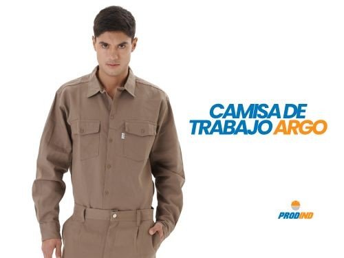Camisa de trabajo Grafa Beige Argo