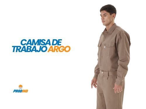 Camisa de trabajo Grafa Beige Argo