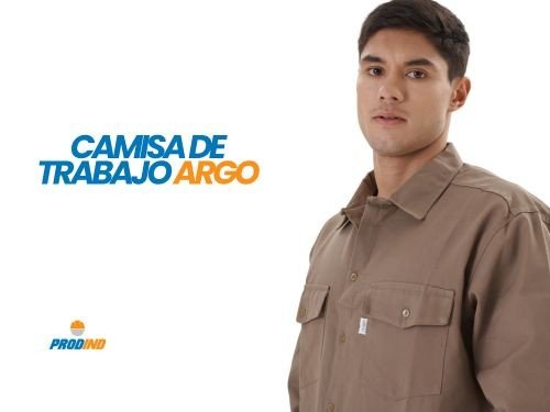 Camisa de trabajo Grafa Beige Argo