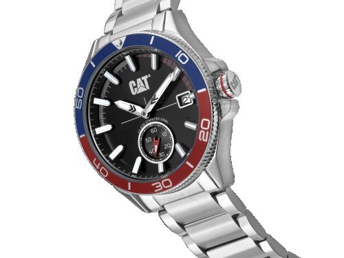 Reloj Caterpillar Sumergible 3HD caja de acero malla de acero hombre