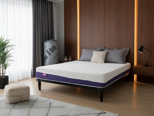 Colchón B-bag + Base Plegable 2 Plazas 190x140