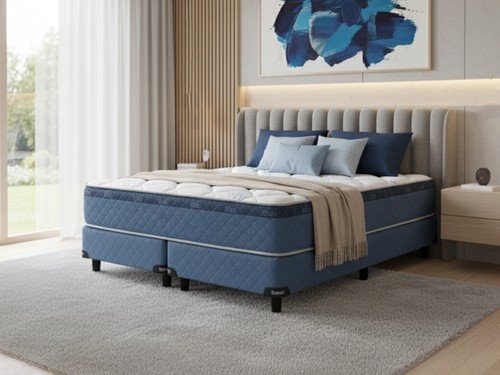 Colchón Belmo Belspring 3 2 Plazas 190x140 + Base de Regalo