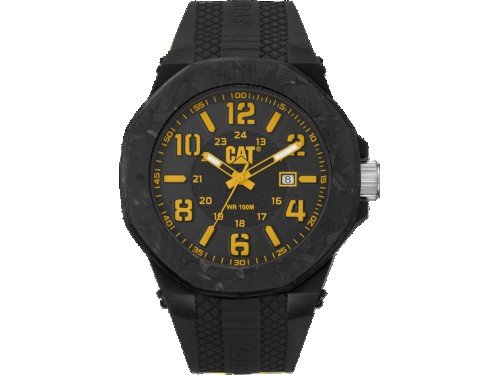 Reloj Caterpillar Sumergible 3HD Luminiscente malla de silicona hombre