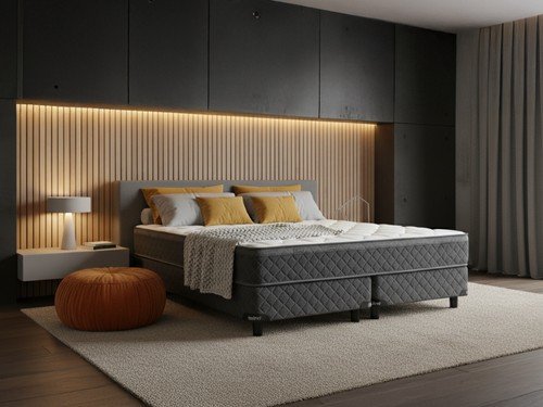 Colchón y Sommier Belmo Density 2 Queen Size 200x160
