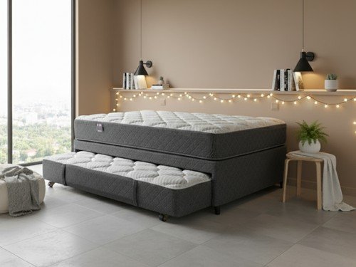 Cama Funcional Belmo Duobed 1 Plaza 200x100