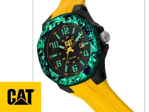 Reloj Caterpillar Sumergible 3HD luminiscente hombre