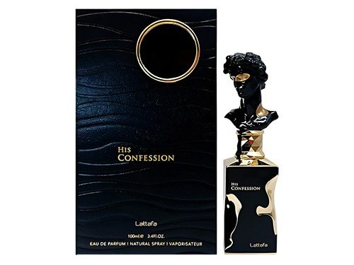 Perfume Masculino His Confession Edp Arabe Lattafa X 100ml