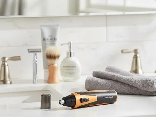 Corta Pelo De Nariz Oreja Cejas Portatil Sportsman 2 En 1