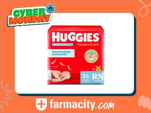 Pañales Natural Care RN x 34