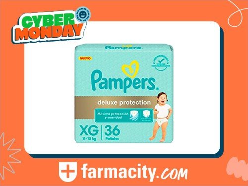 Pañales Pampers Deluxe Protection