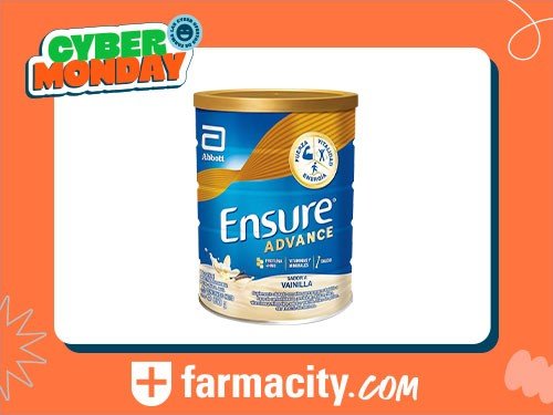 Suplemento Nutricional Ensure Advance en Polvo sabor a Vainilla 850g