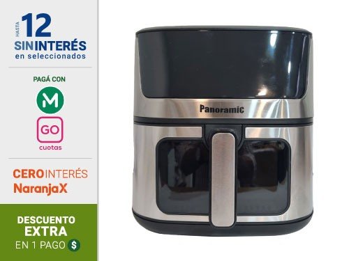 Freidora De Aire Panoramic AFR1701 8Lts