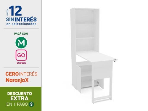 Armario Multiuso Politorno Herval 210488/0003 Blanco