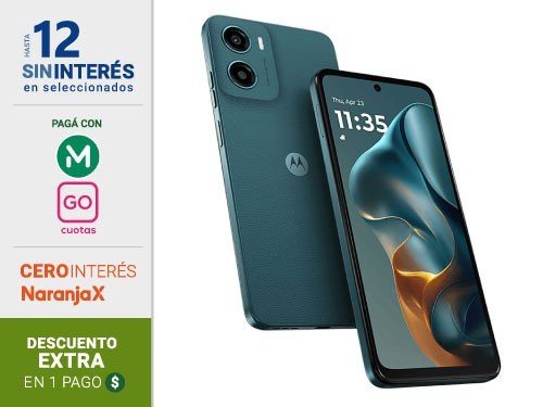 Celular Motorola Moto G05 4+64GB XT-2523-2 Forest Green