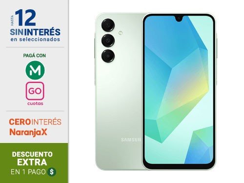 Celular Samsung Galaxy A16 Sm-A165M 128Gb Light Green