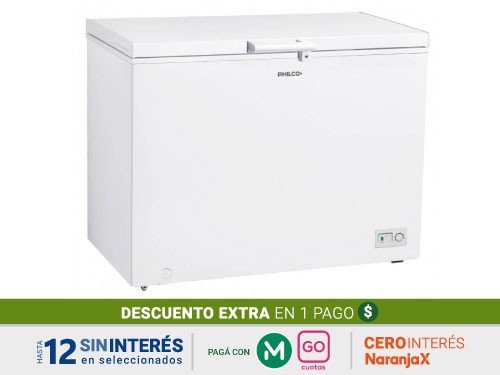Freezer Horizontal Philco PHCH410BM 383 Lts Blanco