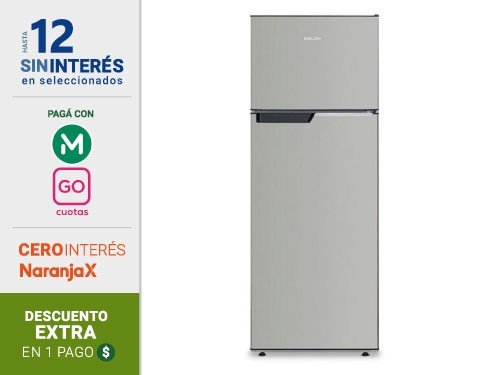 Heladera Con Freezer Philco 340L Phct341X Inoxidable