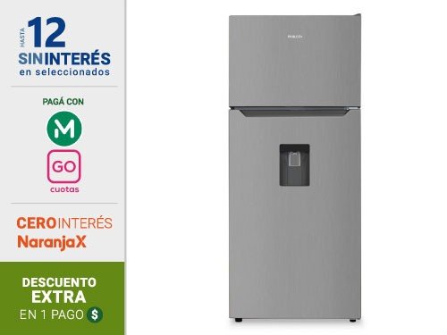 Heladera No Frost Philco PHNT453XDI2 Inverter 402 Lts Inoxidable