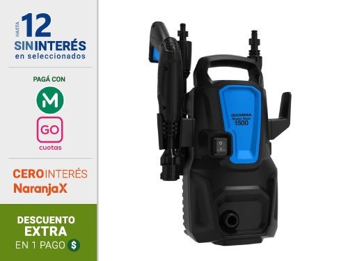 Hidrolavadora Gamma G2521AR Master Wash 1500 90 Bar