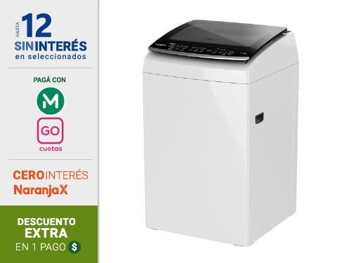 Lavarropas Automatico Whirlpool Ww11Bl C/Superior 11Kg Blanco