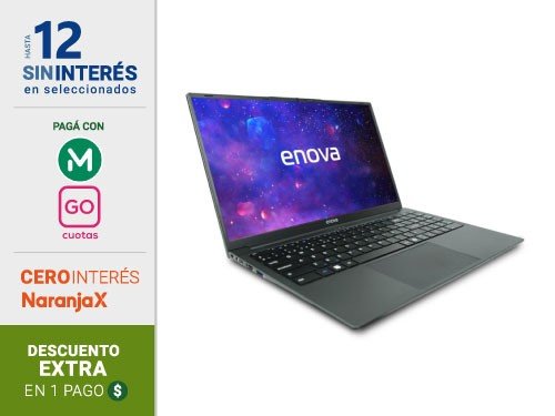 Notebook Enova 15.6" NE15R310-08240W11H 8Gb + 240Ssd Ryzen 3