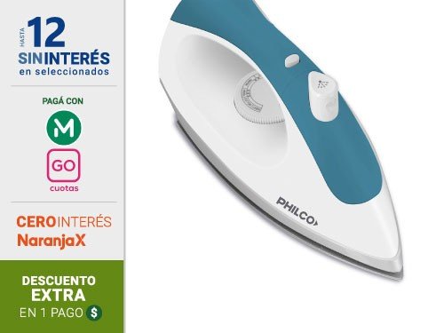 Plancha Philco Seca Con Rociador PSP1217PI