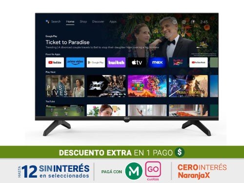Smart Tv Bgh 32" B3225G5A Android Tv Hd