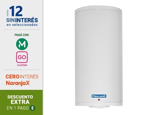 Termotanque Panoramic PN-TEM050BO1N 50Lts Electrico C/Inf. De Colgar