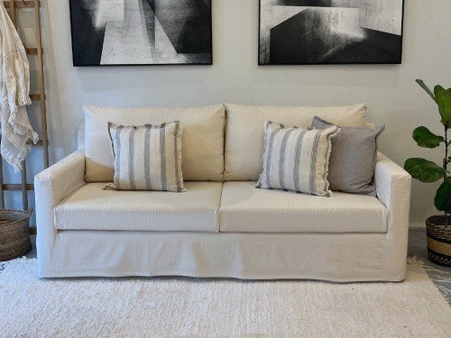 Sofa Qatar con Funda - Dellacasa