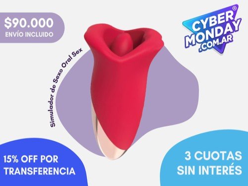 Simulador de Sexo Oral con Vibración Recargable Sex Lips by Hande