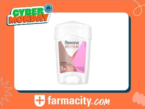 Desodorante Antitranspirante Rexona Clinical Classic Women crema 48g