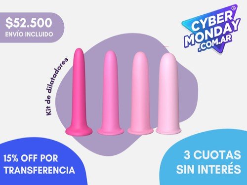 Kit de Dilatadores de Silicona Médica Rebirth