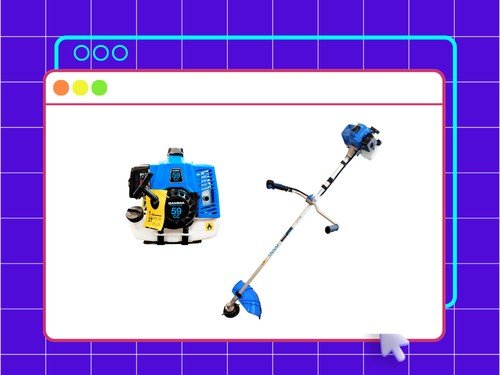 Desmalezadora Premium a explosión 59cc G1858AR Gamma