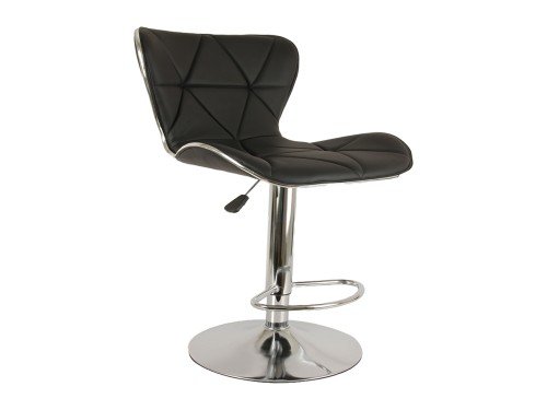 Banqueta Praga Negra x2