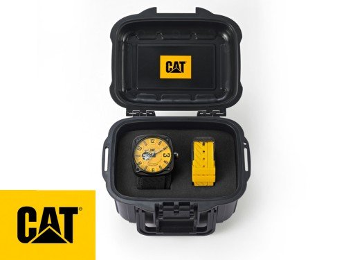 Reloj Caterpillar Automático  con malla extra y estuche especial