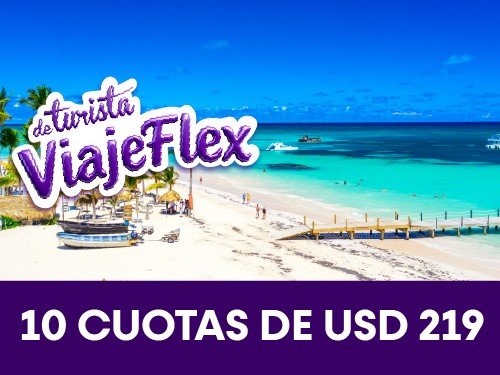 ViajeFlex-Caribe en 10 cuotas – Punta Cana + Bayahibe 11 días