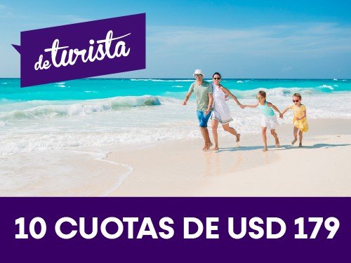 10 cuotas a Punta Cana & Bayahibe de 8 a 15 días All Inclusive