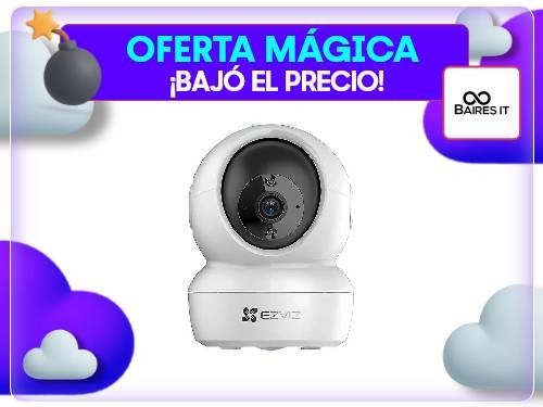 Cámara Ezviz H6C 2K+ WiFi Interior 360° con Visión Nocturna