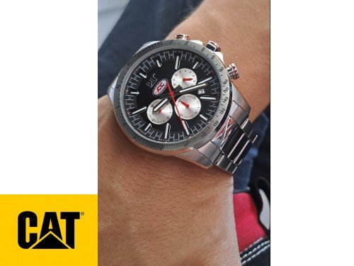 Reloj Cat ACTC Edición Limitada, caja grabada y estuche rueda!