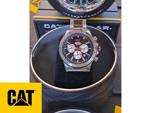 Reloj Cat ACTC Edición Limitada, caja grabada y estuche rueda!