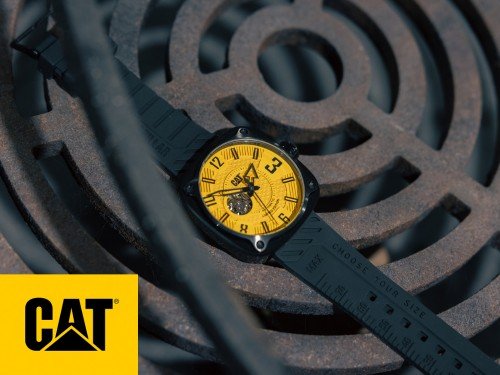 Reloj Caterpillar Automático con malla extra y estuche especial