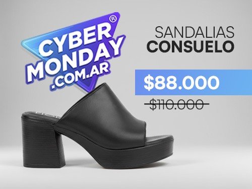 Sandalias Consuelo con taco y plataforma