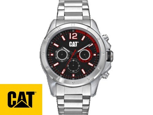 Reloj Caterpillar Crono Sumergible caja Acero malla acero Hombre