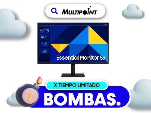 Monitor Samsung Led 22" FHD Flat Plano 100Hz Gamer