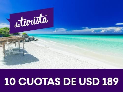 Cuotas sin interés a Cuba, Cayo Santa Maria, Varadero y La Habana por