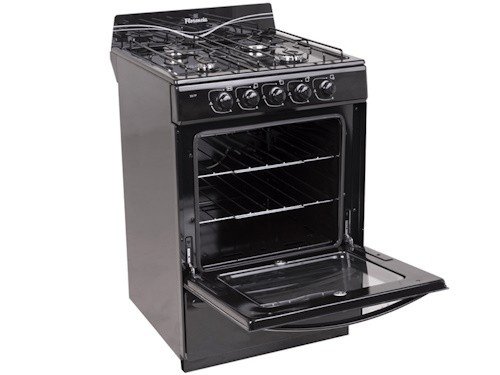 COCINA FLORENCIA 56CM NEGRO MULTIGAS FLOR 5517F