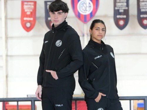 Conjunto Deportivo FIT Unisex negro San Lorenzo - CASLA